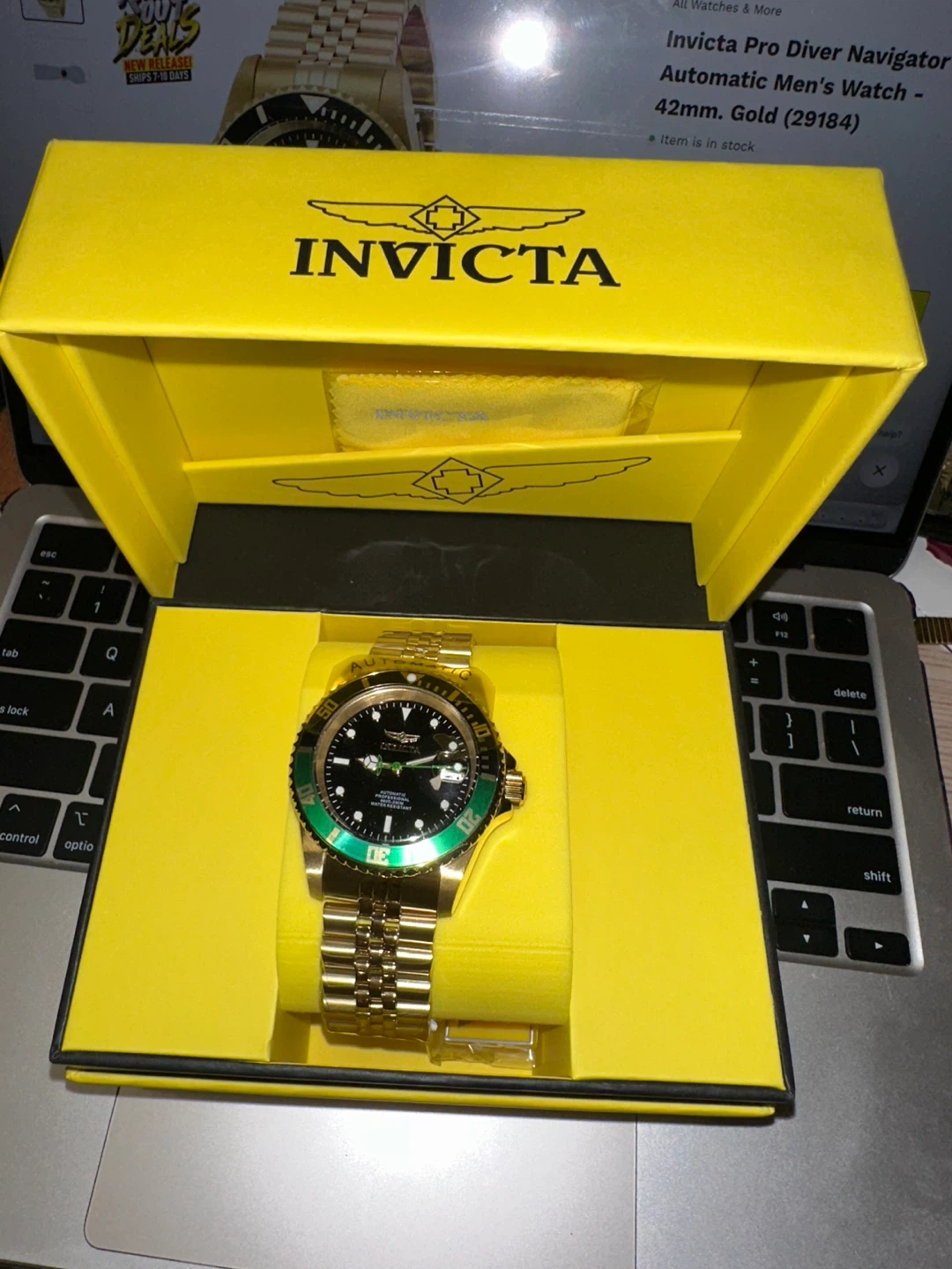 Invicta Pro Diver Navigator Automatic Men's Watch - 42mm - photo 3