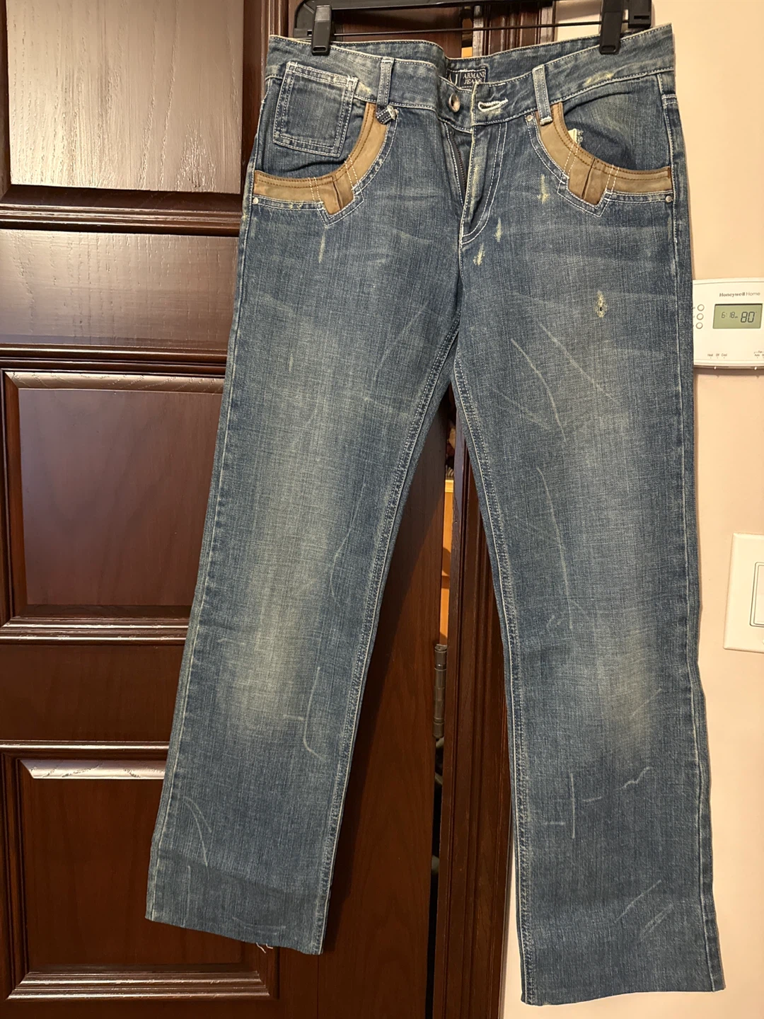 Armani Jeans women's Blue Denim Pants