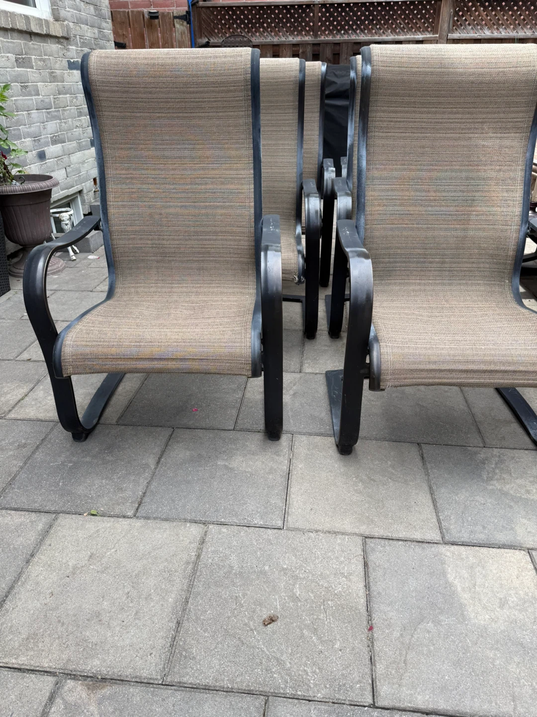 Patio Dining Set - Table and 6 chairs
