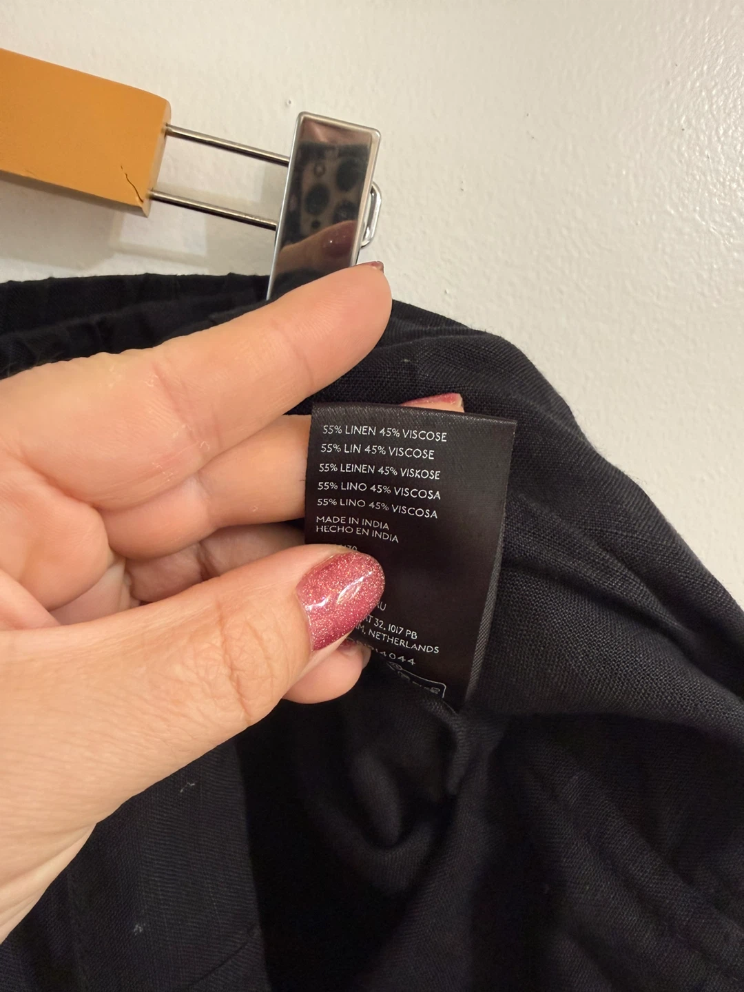 Urban Outfitters Black Linen Blend Midi Skirt - photo 5
