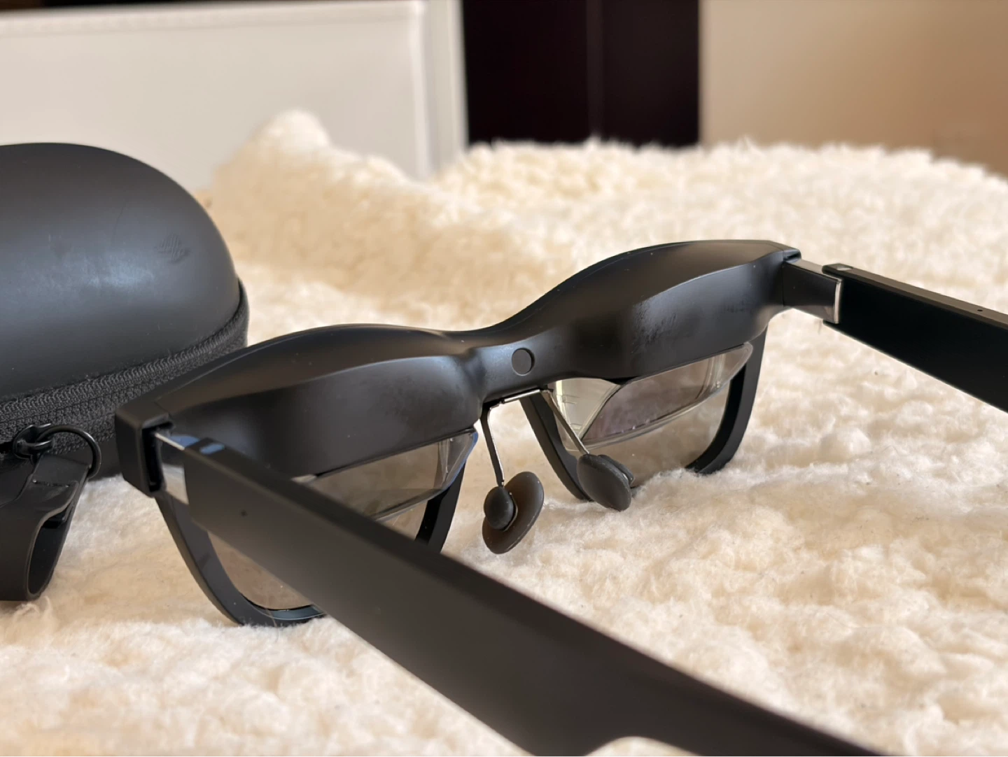 Xreal Air AR Smart Glasses NR-7100RGL with Case - photo 3