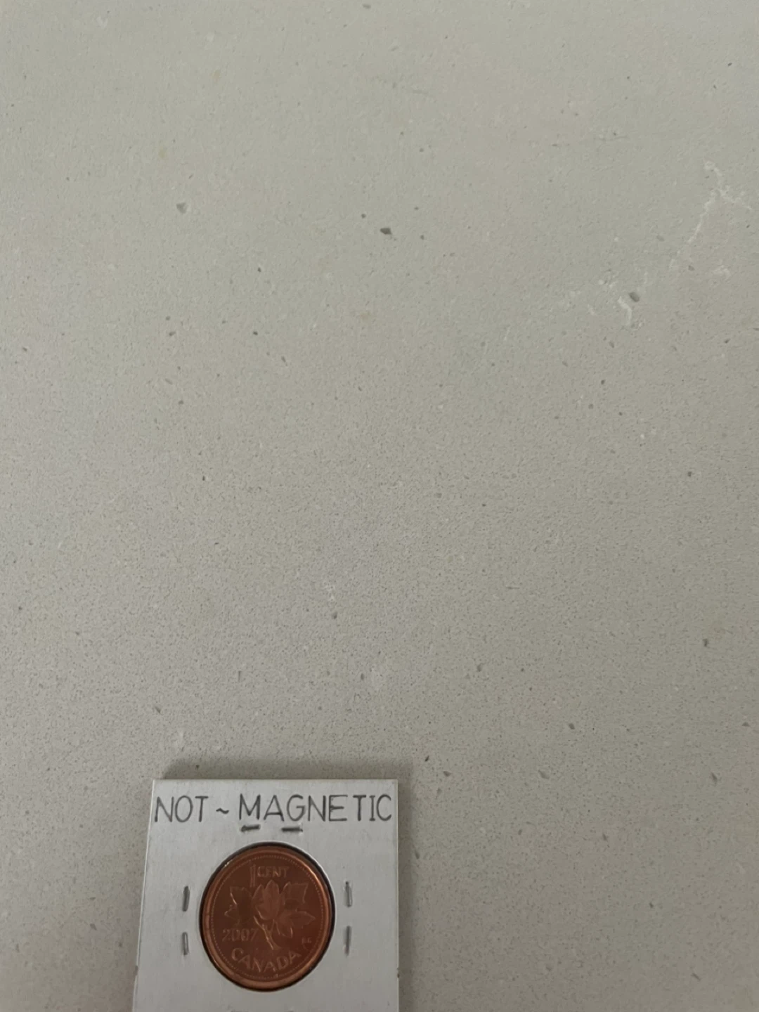 2007 Canadian Penny Proof Like Non Magnetic - photo 2