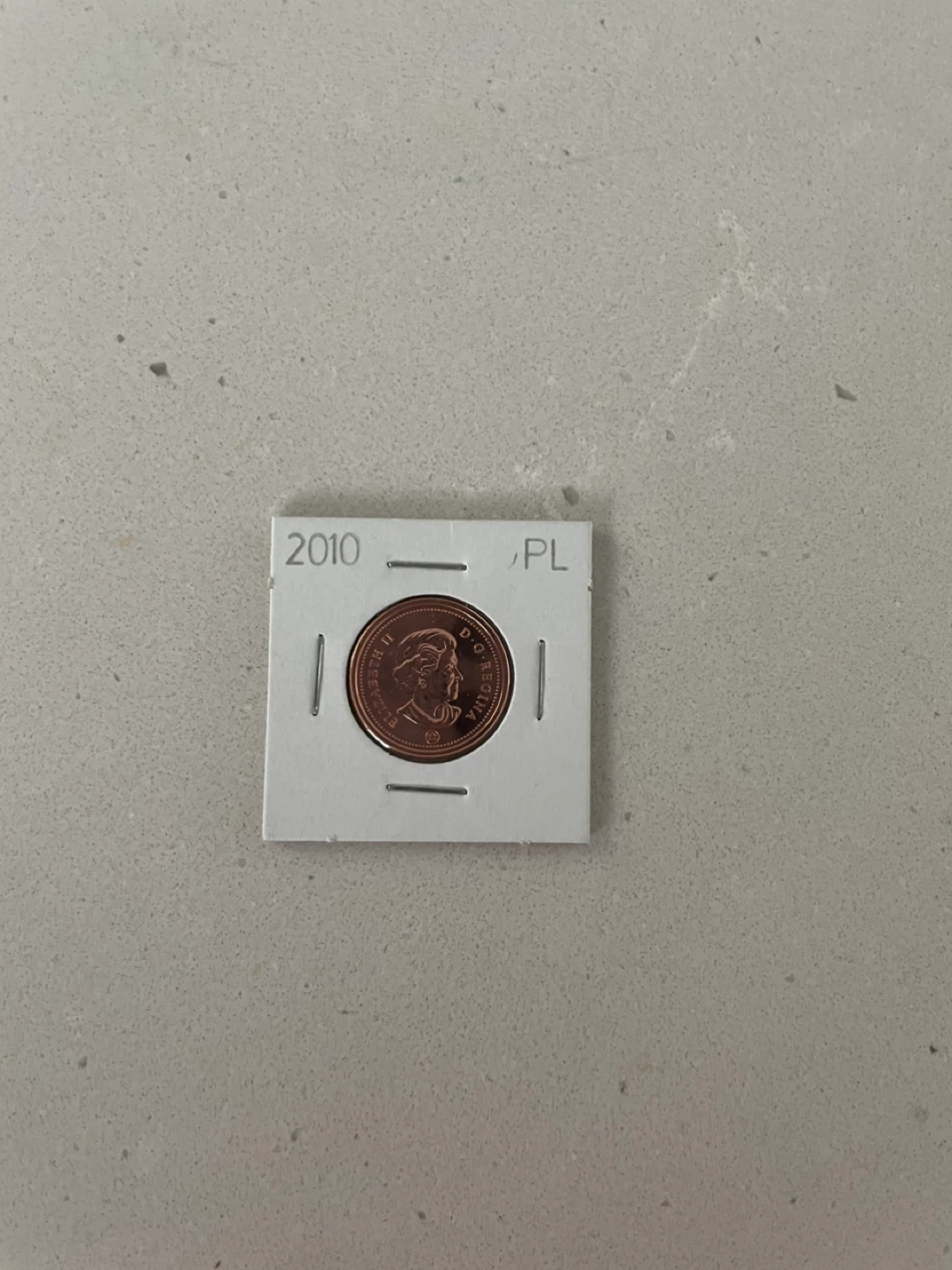 2010 Canada 1 Cent Coin Proof Like Magnetic