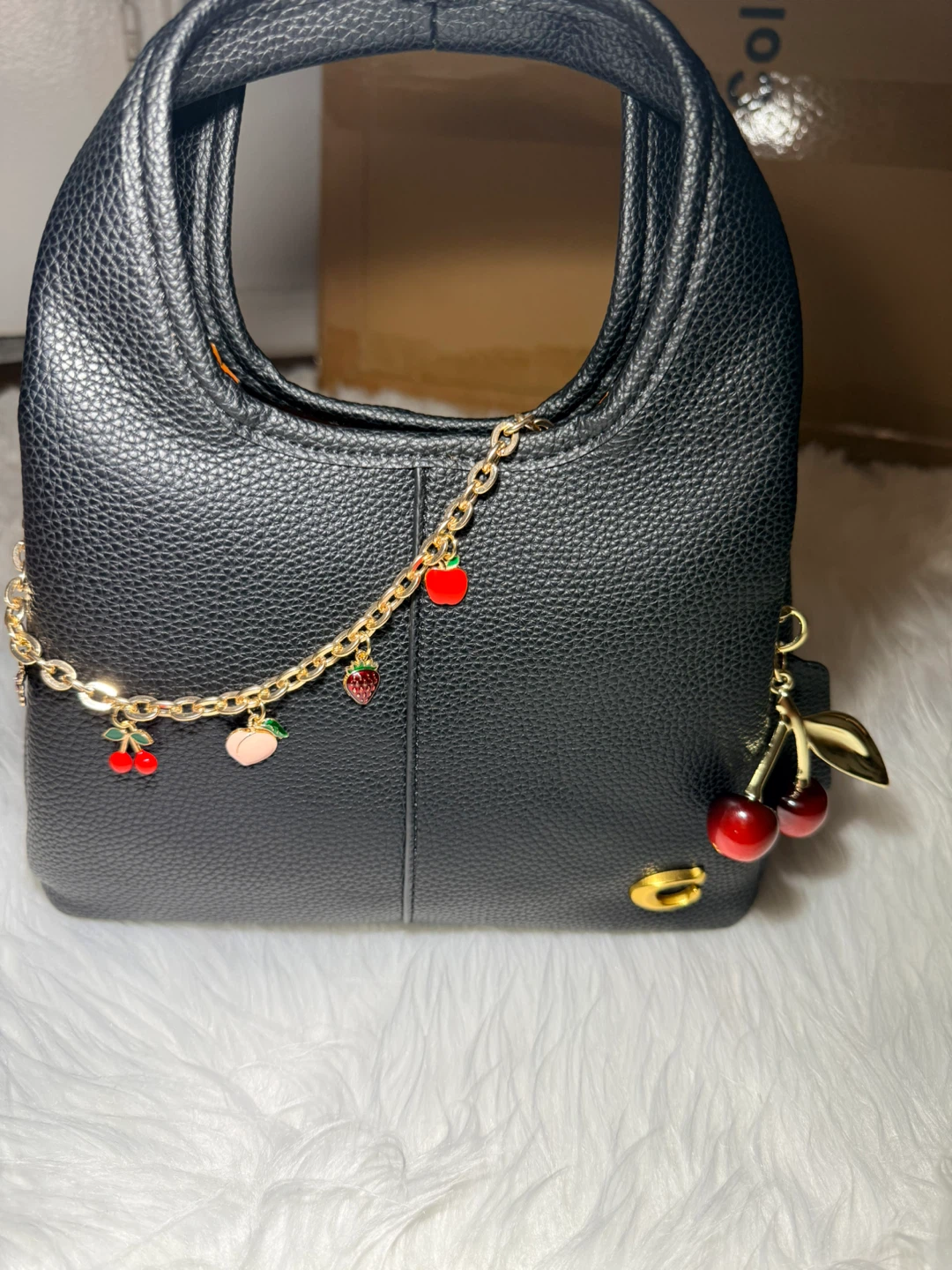 Black coach purse - photo 4