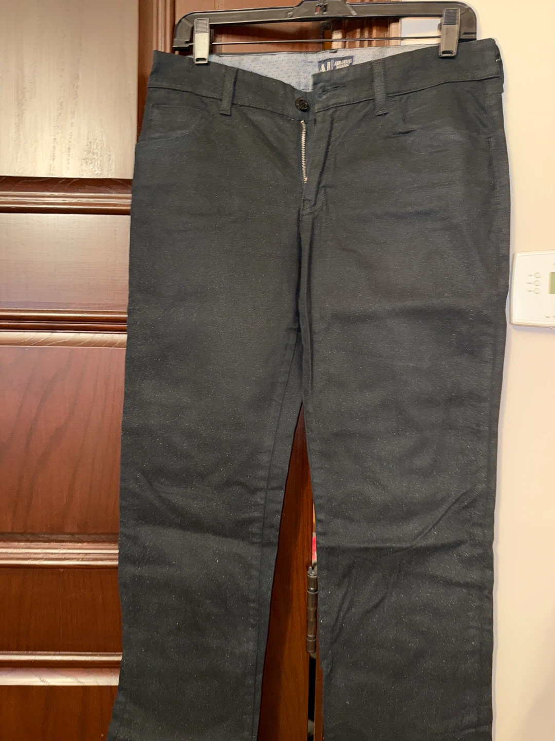 Armani Exchange Black Chinos