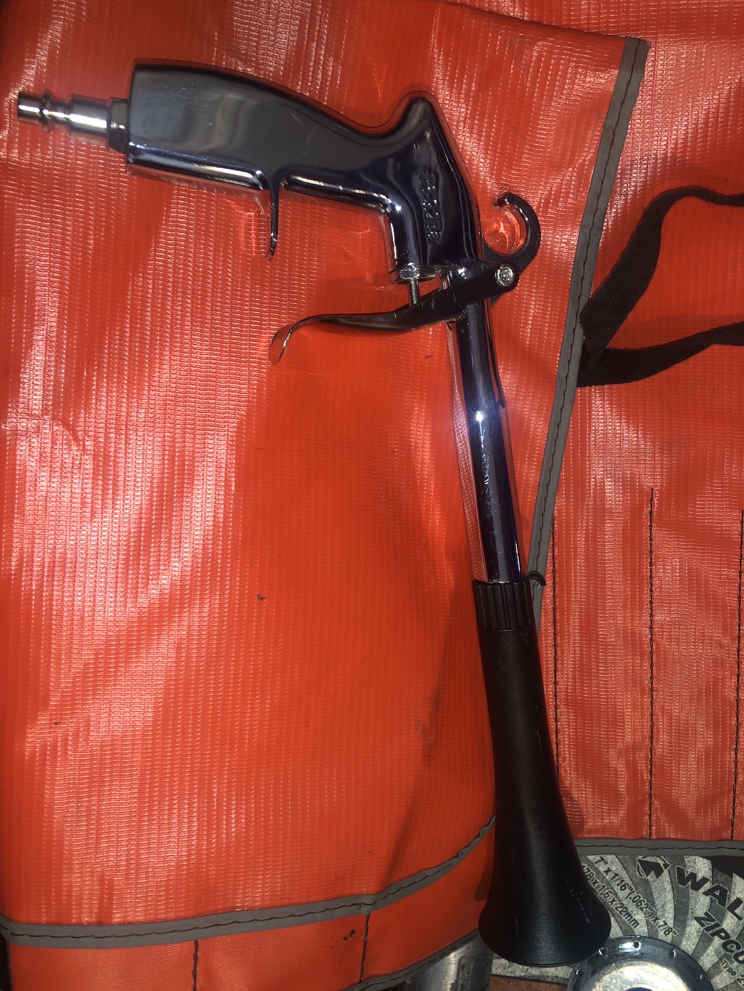 Chrome Air Duster Blow Gun