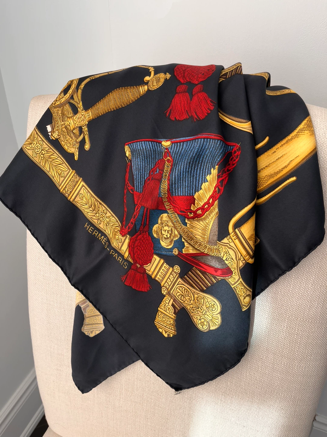 Hermès Grand Uniforme Silk Scarf - photo 2