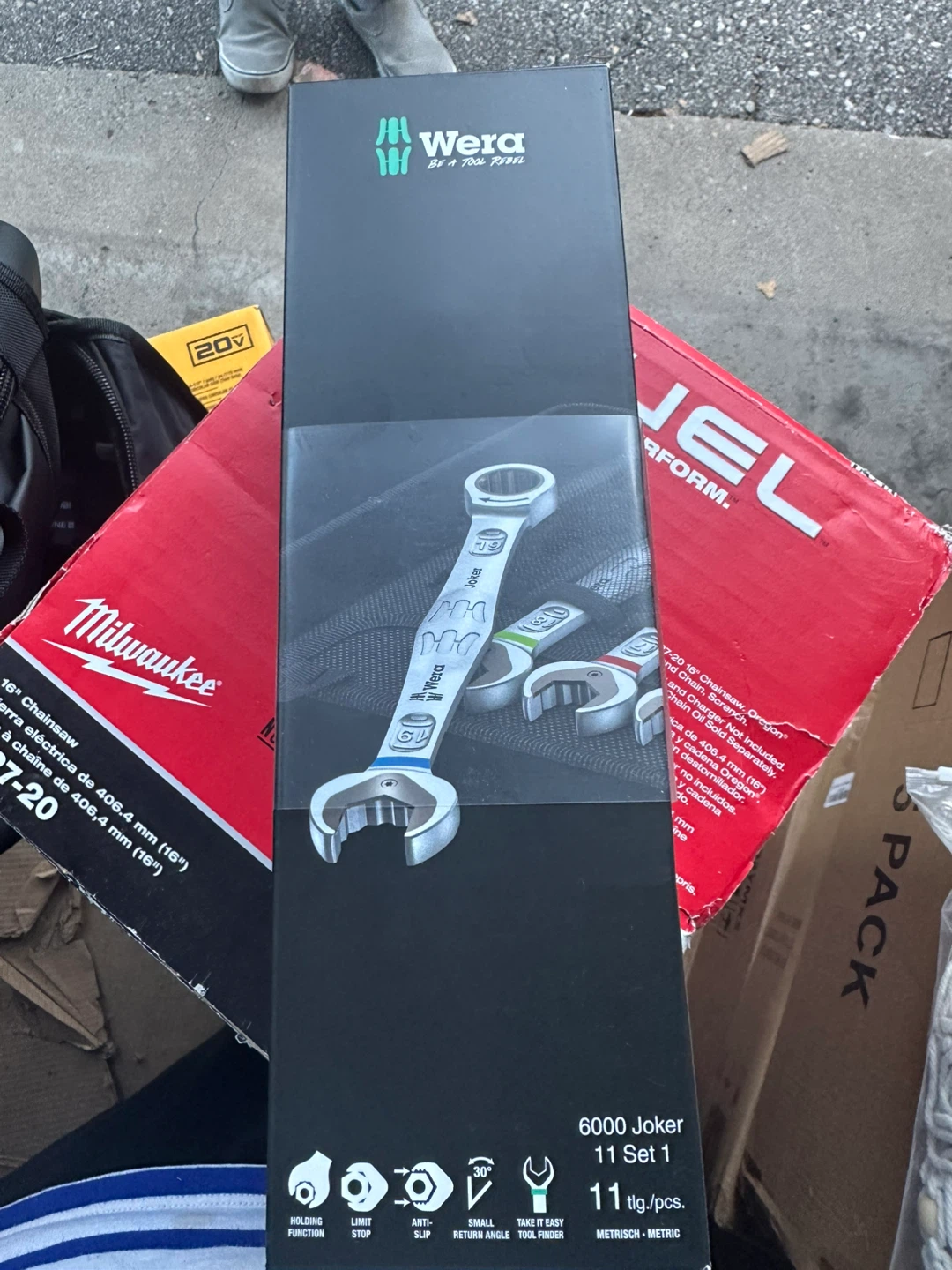 Wera 6000 Joker 11 Set 1 Metric Ratcheting Wrench Set