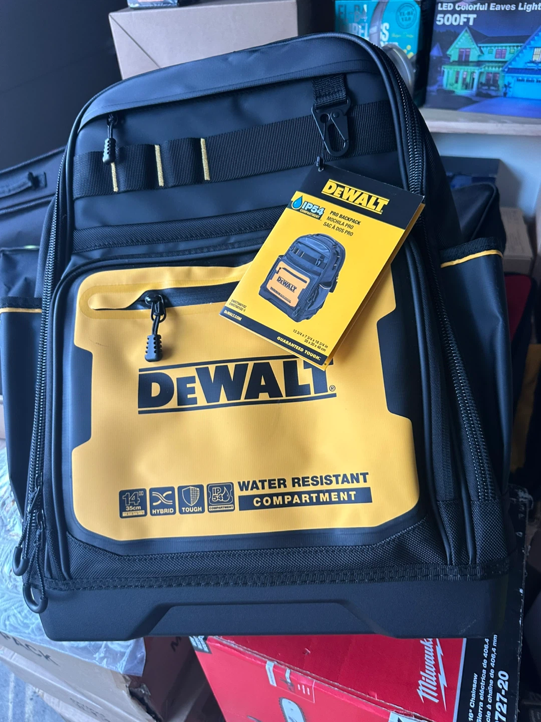DEWALT Water Resistant Tool Backpack