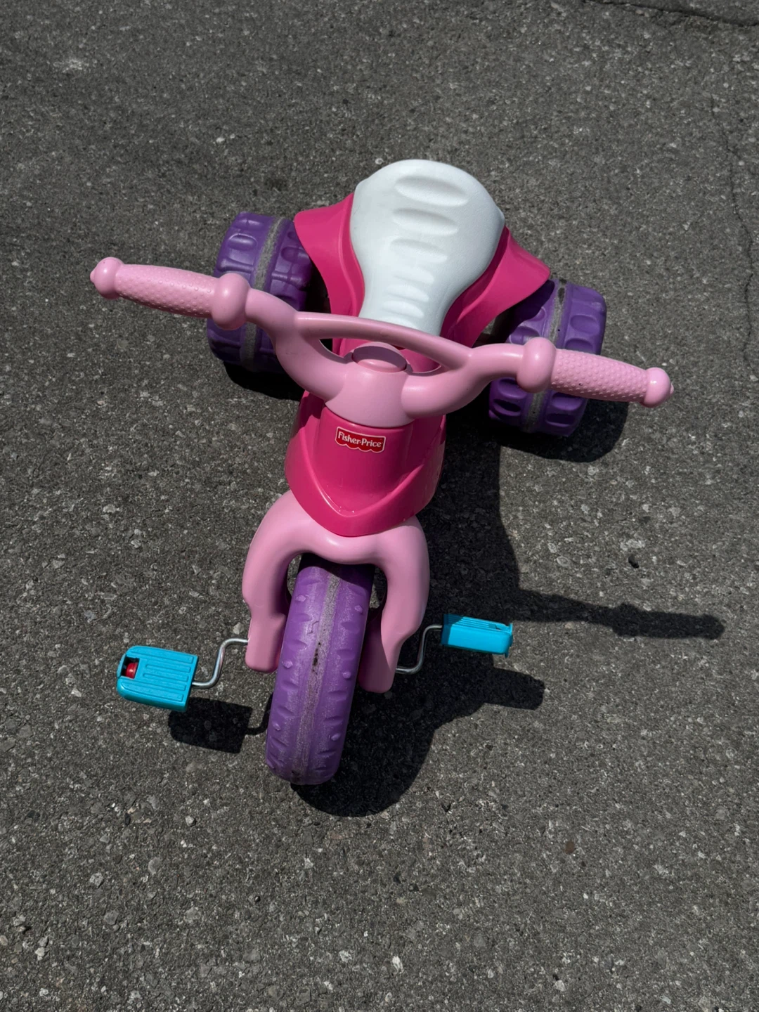 Fisher-Price Pink and Purple Tricycle - photo 2