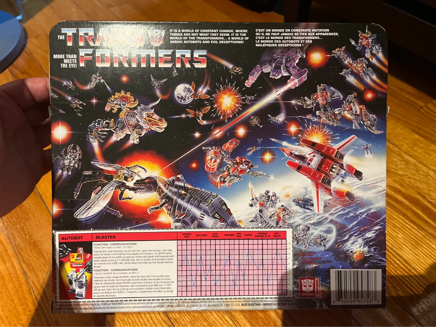 New!!    Transformers Autobot Blaster Toy - photo 2