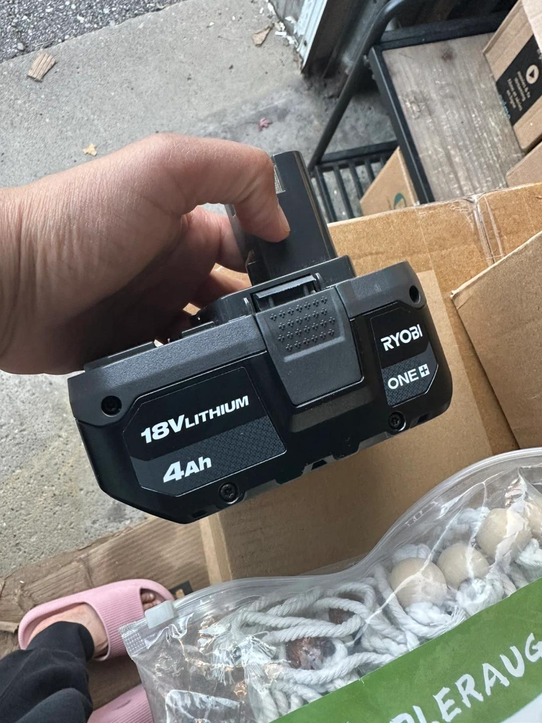 Ryobi ONE+ 18V Lithium 4.0Ah Battery