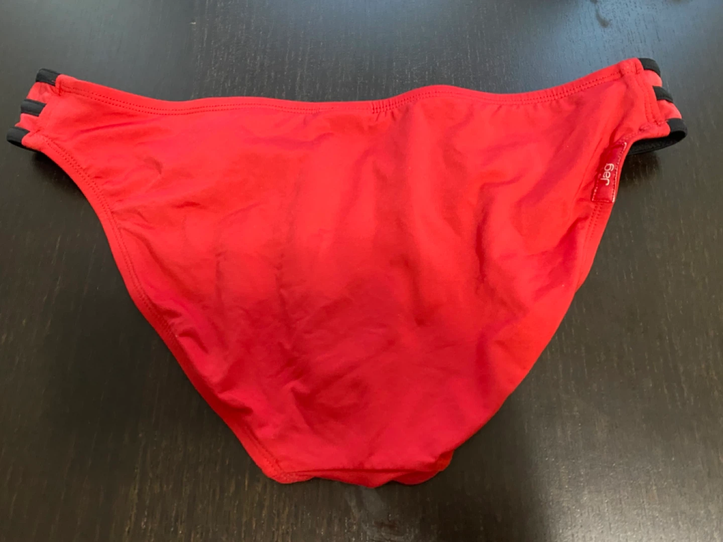 JAG Red Striped Bikini Swimsuit Set - photo 5
