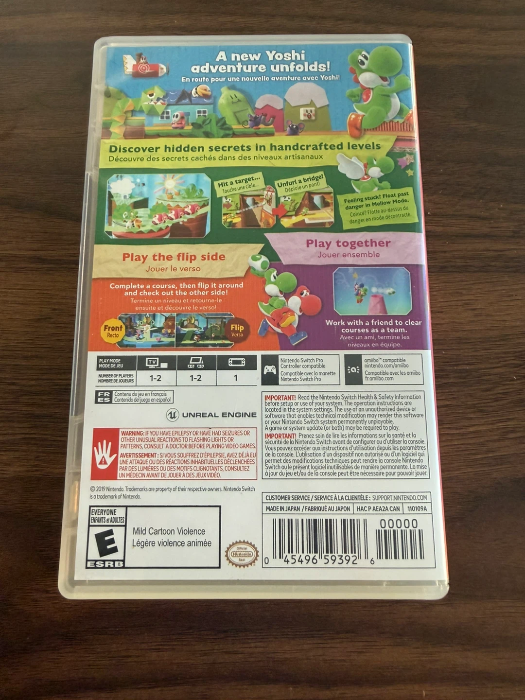 Yoshi's Crafted World Nintendo Switch Game - photo 3