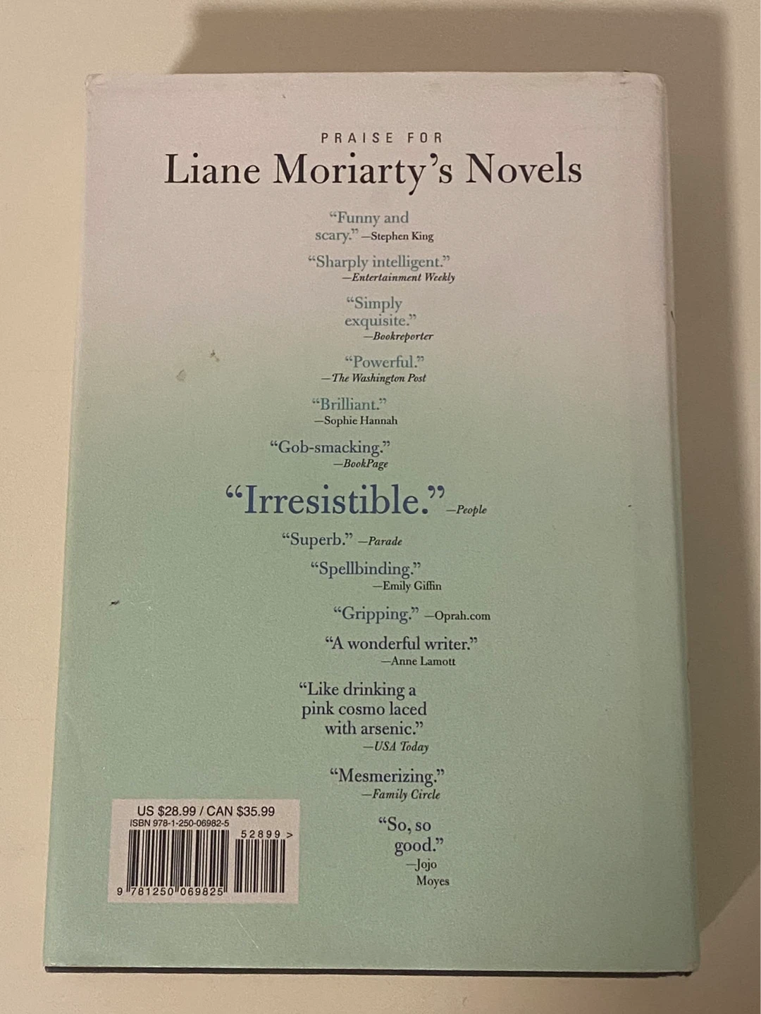 Nine Perfect Strangers Hardcover Book by Liane Moriarty - photo 2
