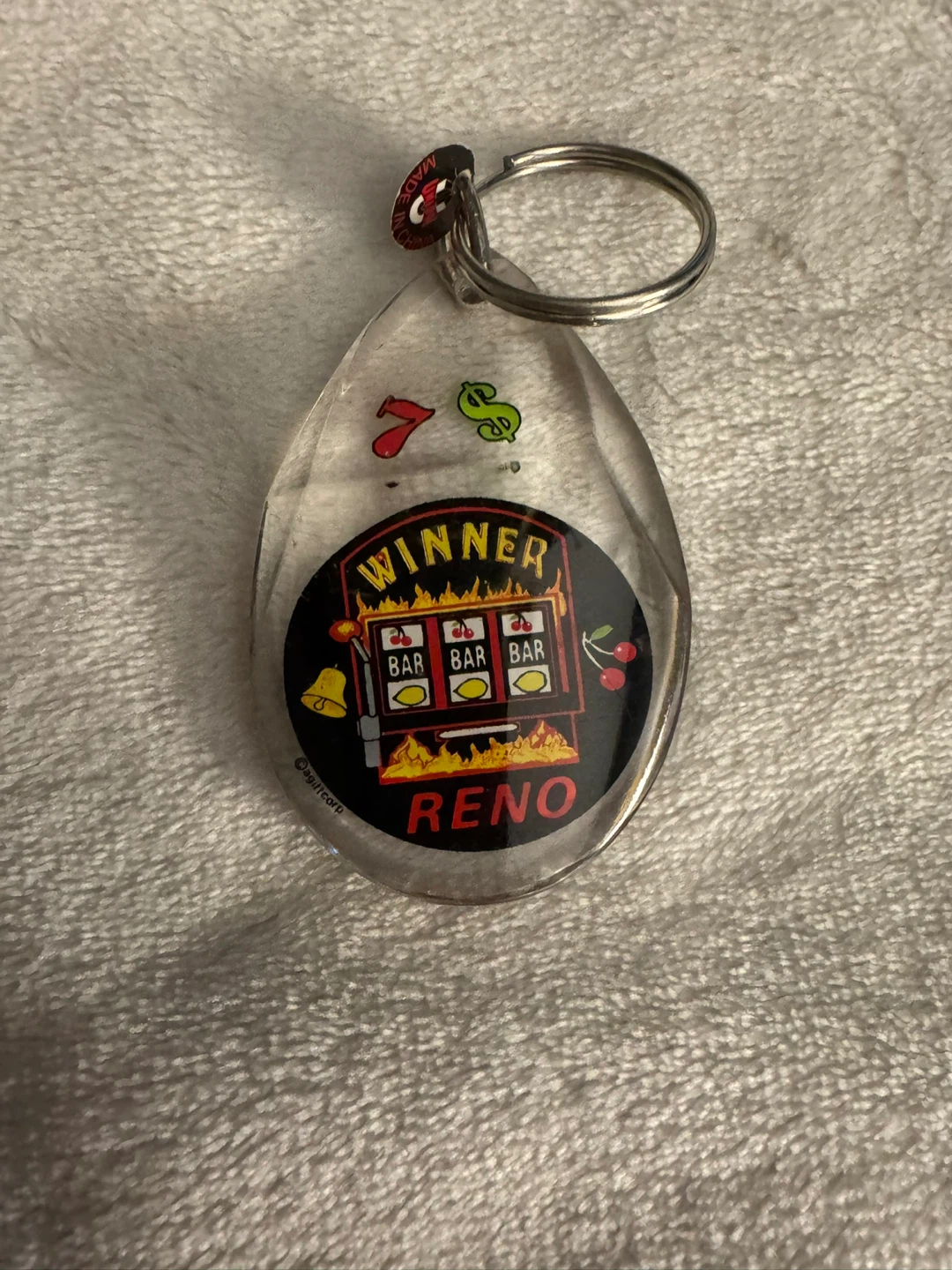 Reno Winner Slot Machine Keychain - photo 2
