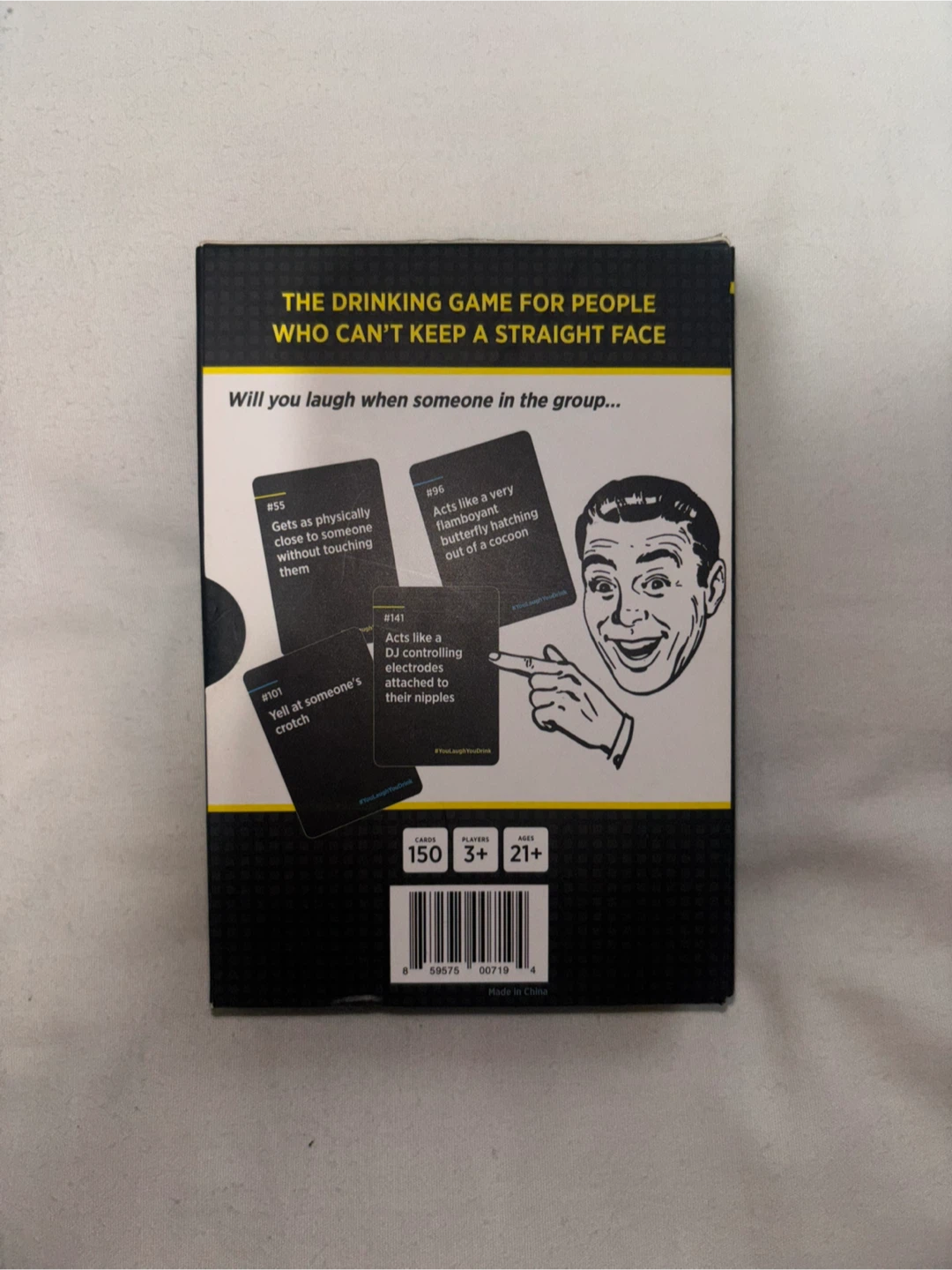 You Laugh You Drink Adult Card Game - photo 2