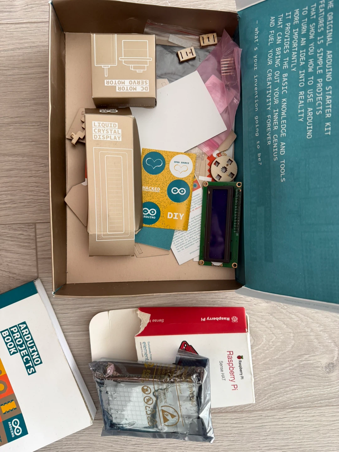 Arduino Starter Kit & Raspberry Pi Sense HAT - photo 2