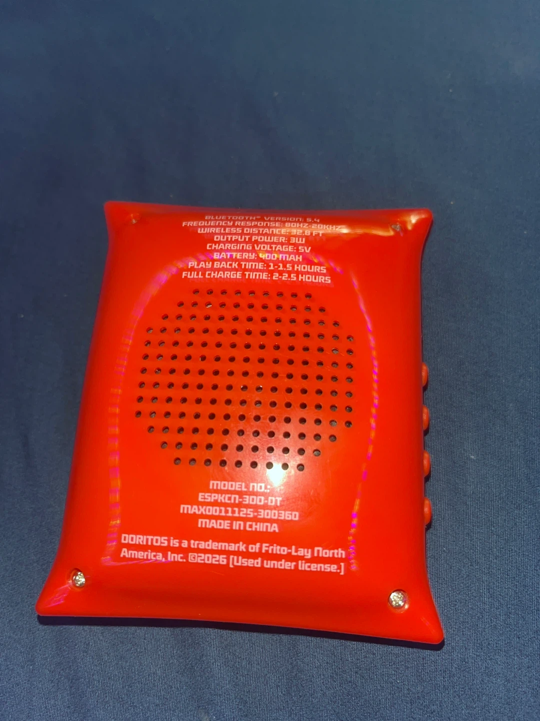 Doritos bag speaker (good sound) - photo 3