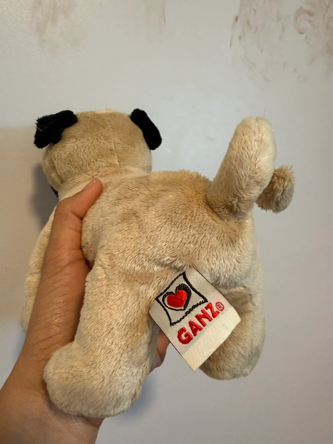 Ganz Webkinz Classic Pug Dog Plush Toy Vintage - photo 3