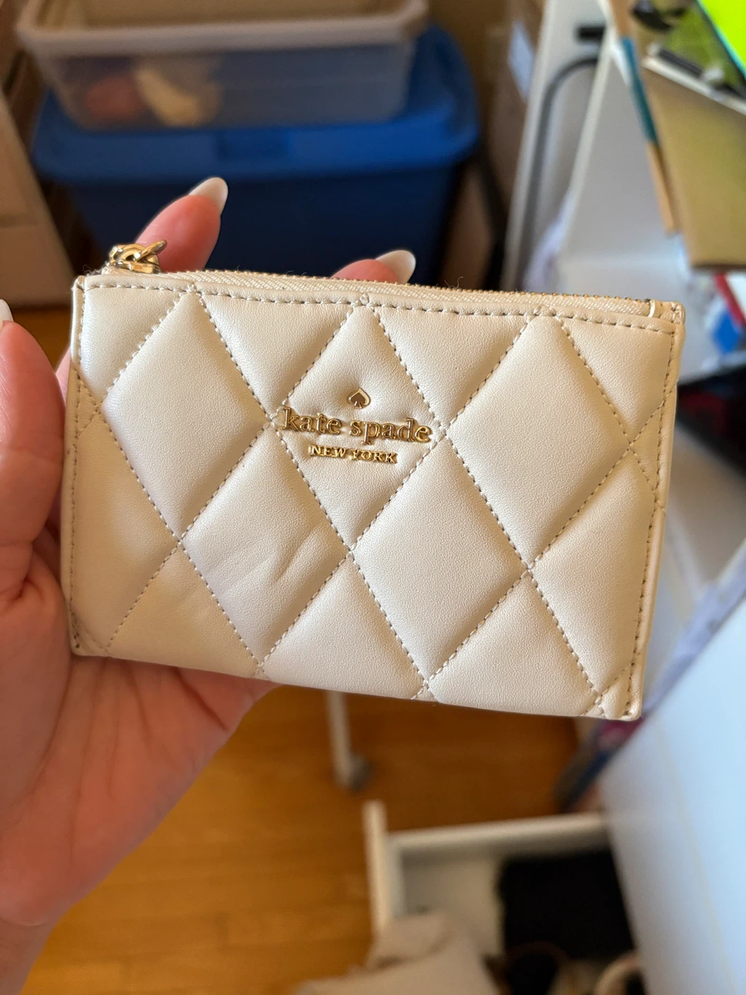 Kate Spade White Wallet