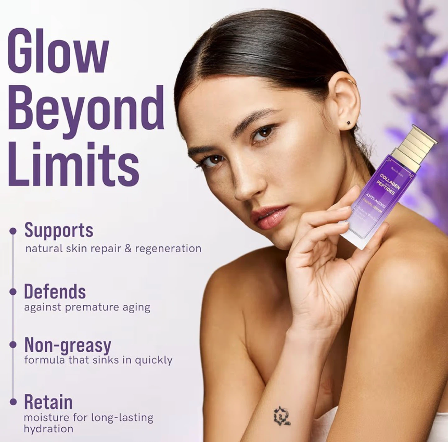 Fleur de Peau Collagen and Peptides Anti-Aging Facial Serum - photo 3