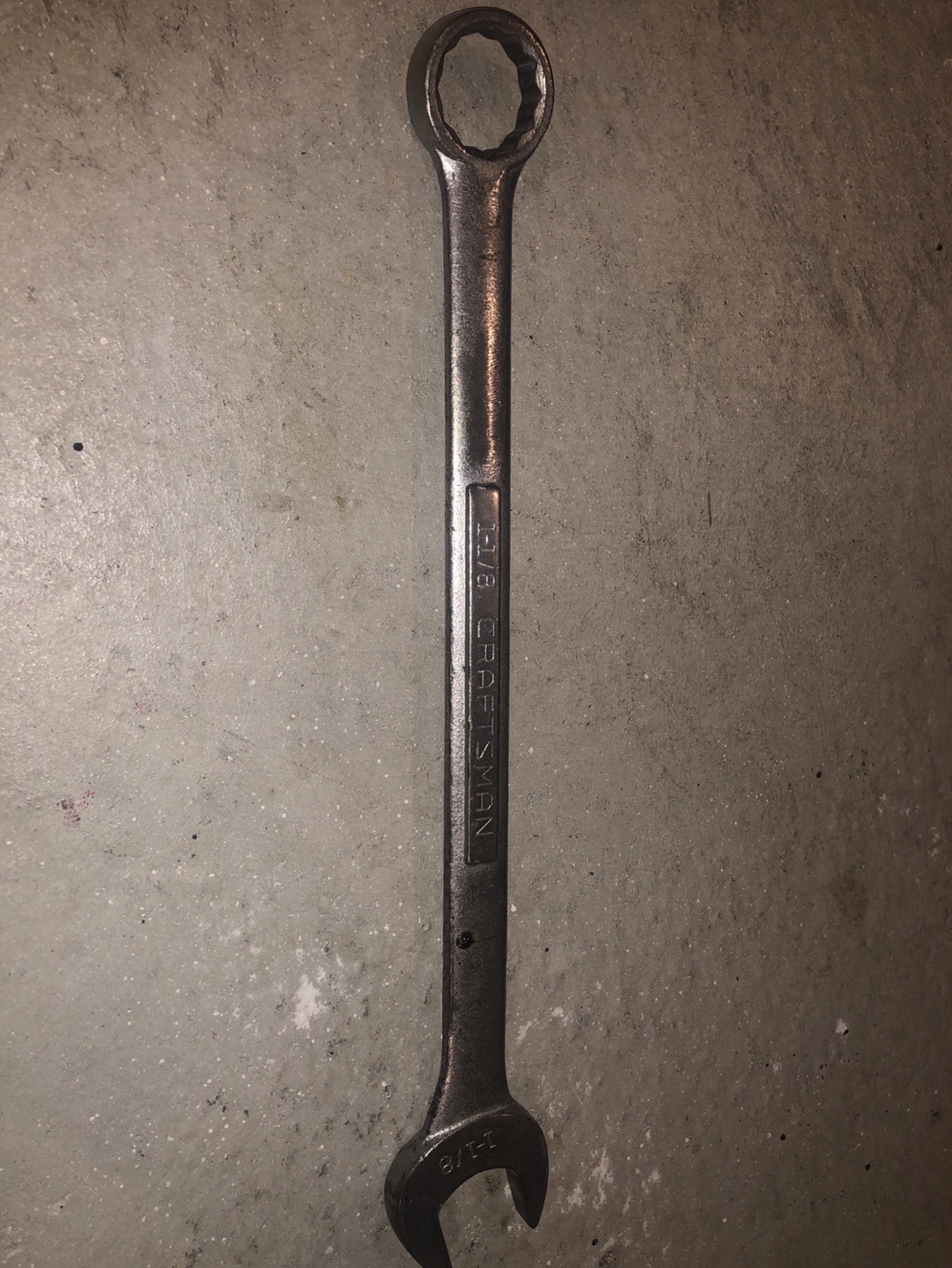 Craftsman 1-1/8 inch Combination Wrench