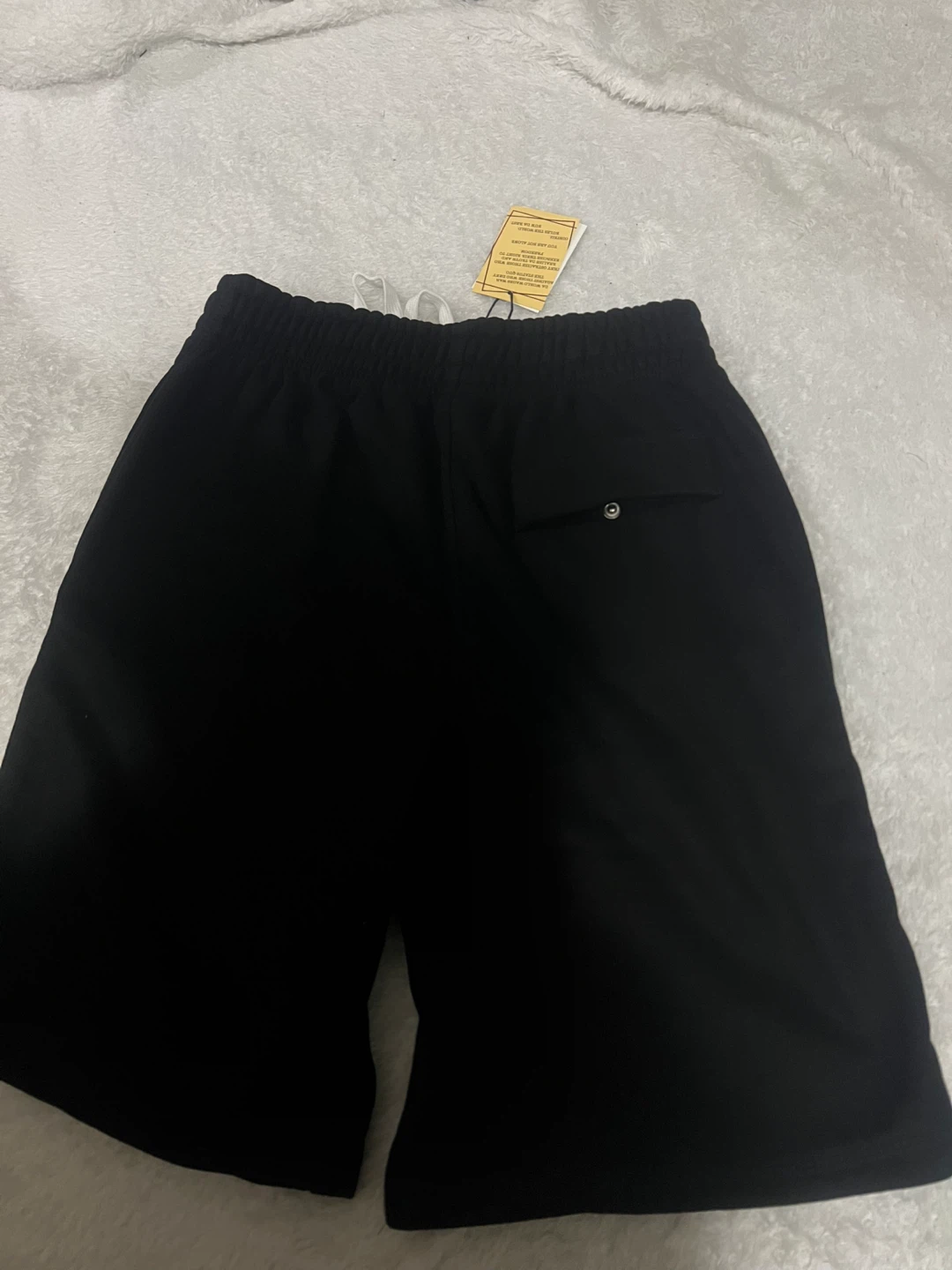 Corteiz Shorts - Black White (Size Small) - photo 3
