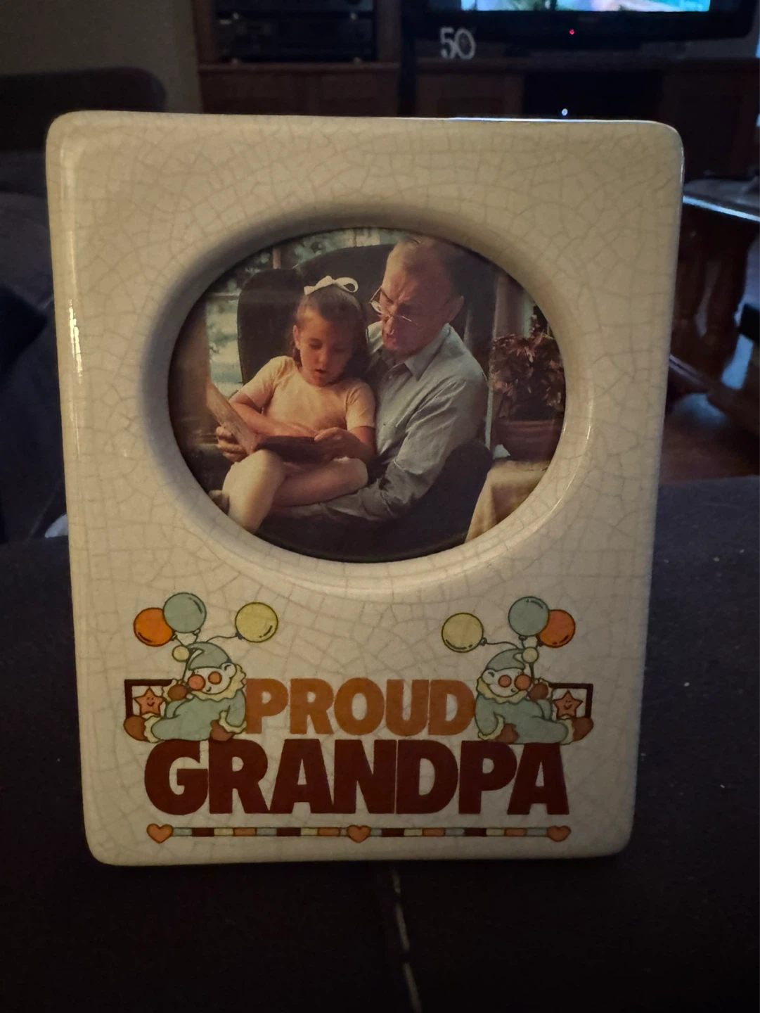 Proud Grandpa Photo Frame