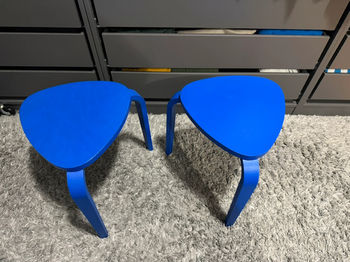 IKEA KYRRE Stool - Blue (Set of 2) - photo 2