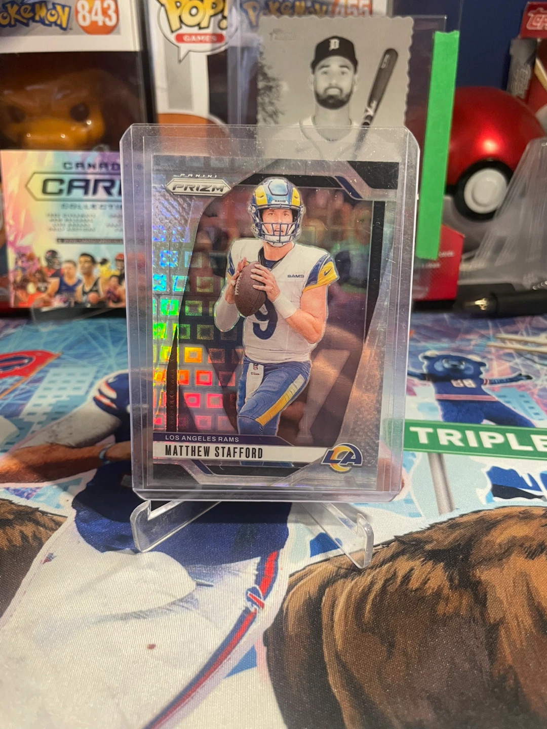 2024 Panini Prizm Matthew Stafford /400 MVP Football Card