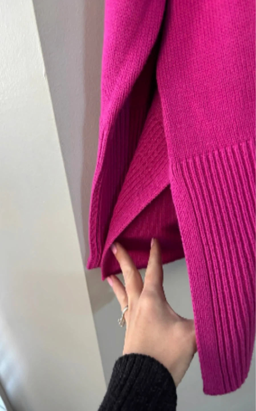 New GAP Cotton Knit Pullover, Fuchsia - photo 3