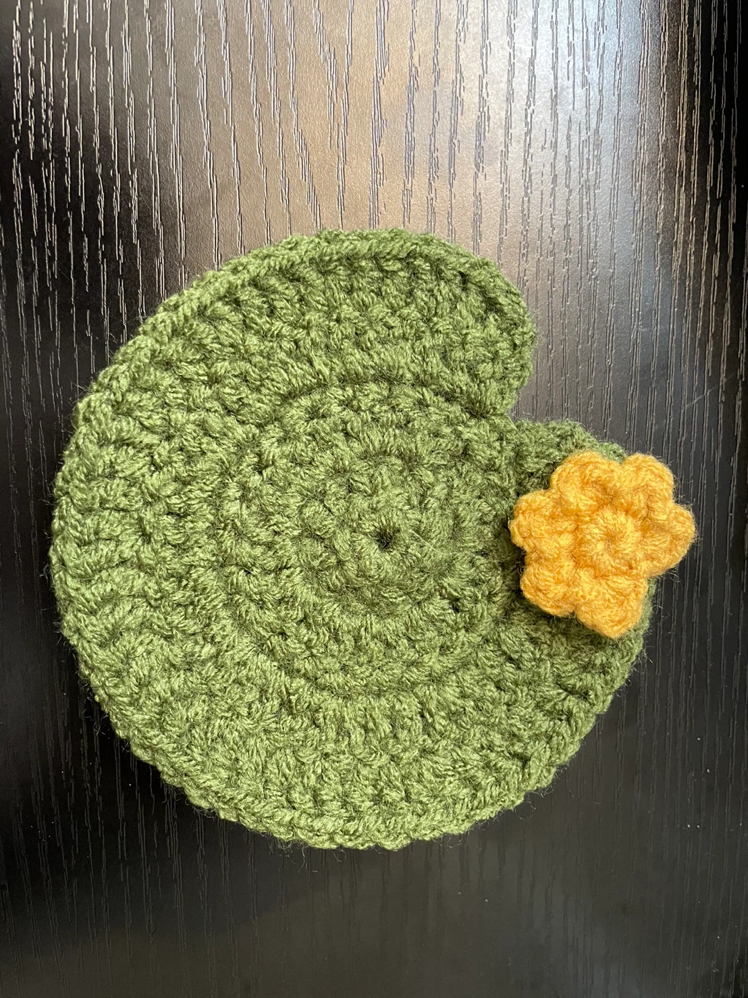 Crochet Lily Pad Coasters - photo 3