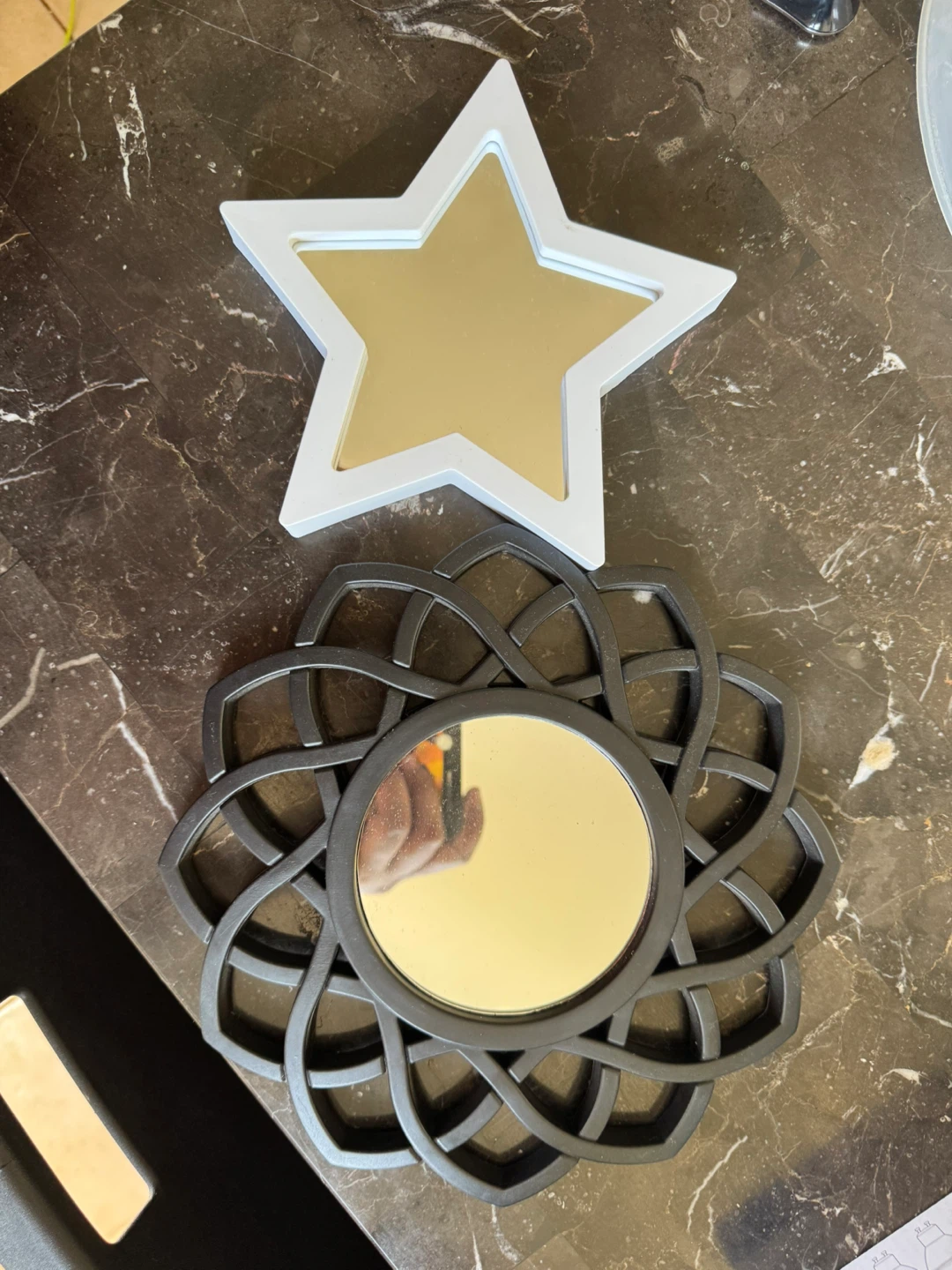 Decorative Mirrors - Star & Floral Design