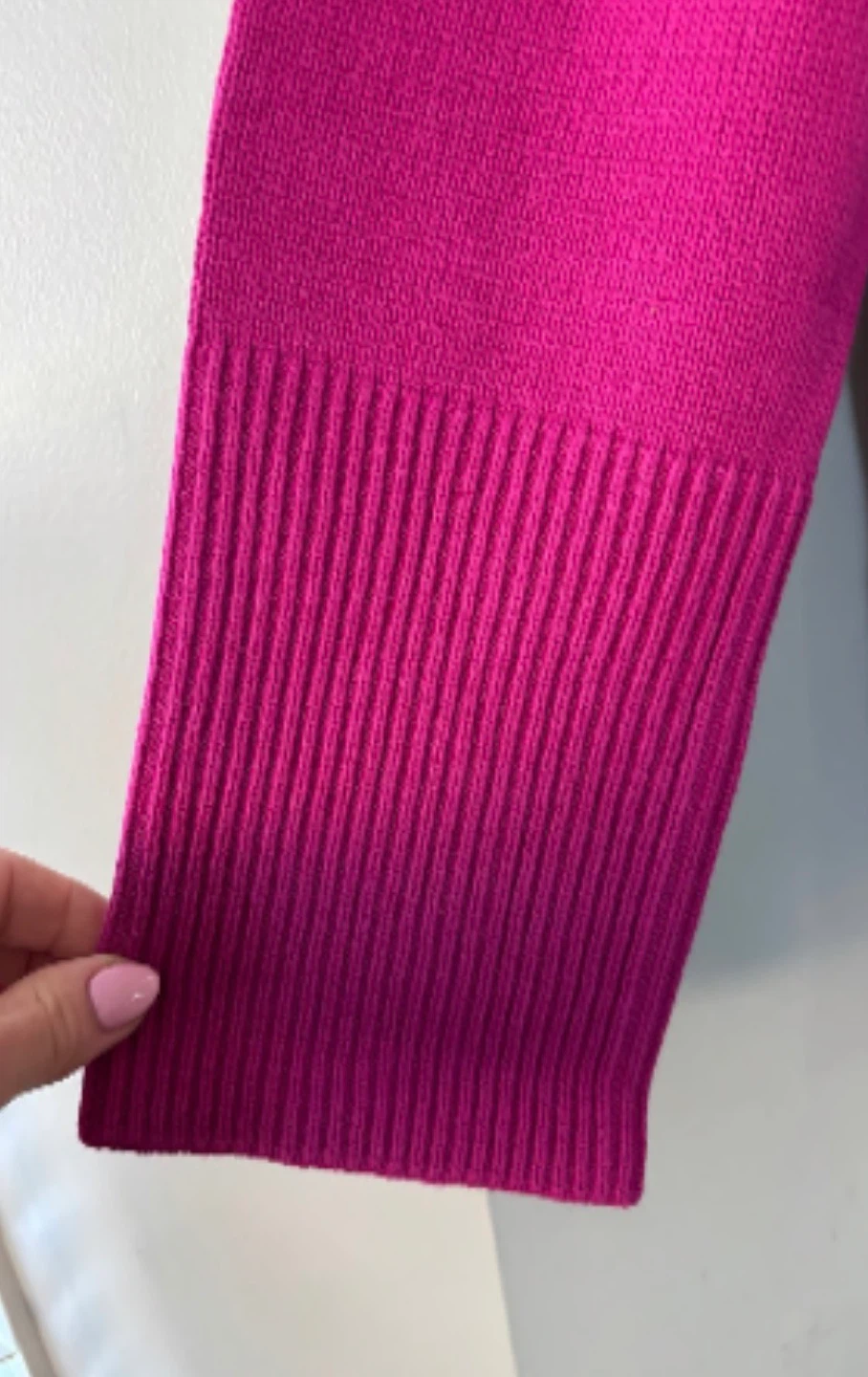 New GAP Cotton Knit Pullover, Fuchsia - photo 5
