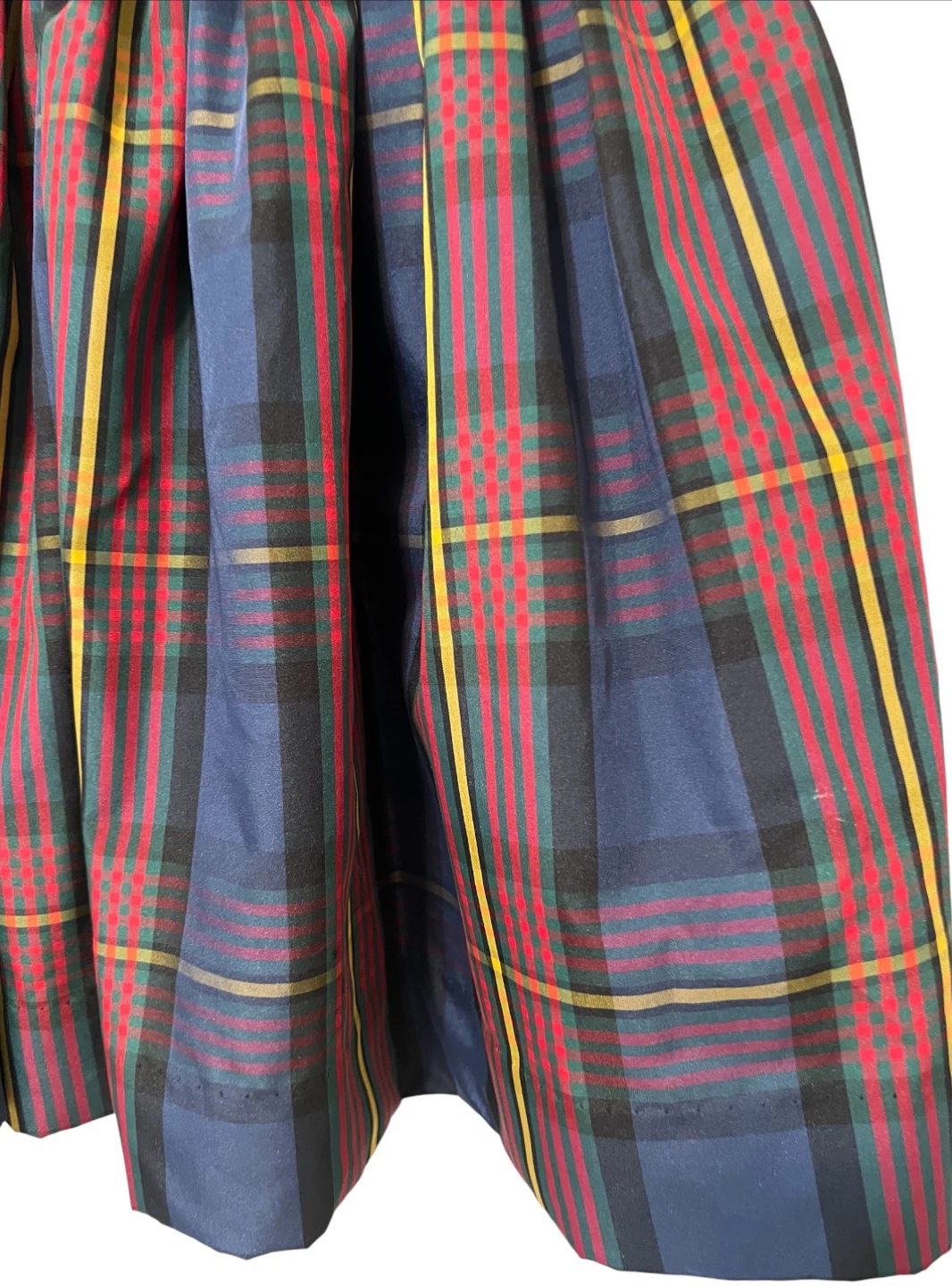 Ralph Lauren Girls Plaid Holiday Dress – Size 5 - photo 3
