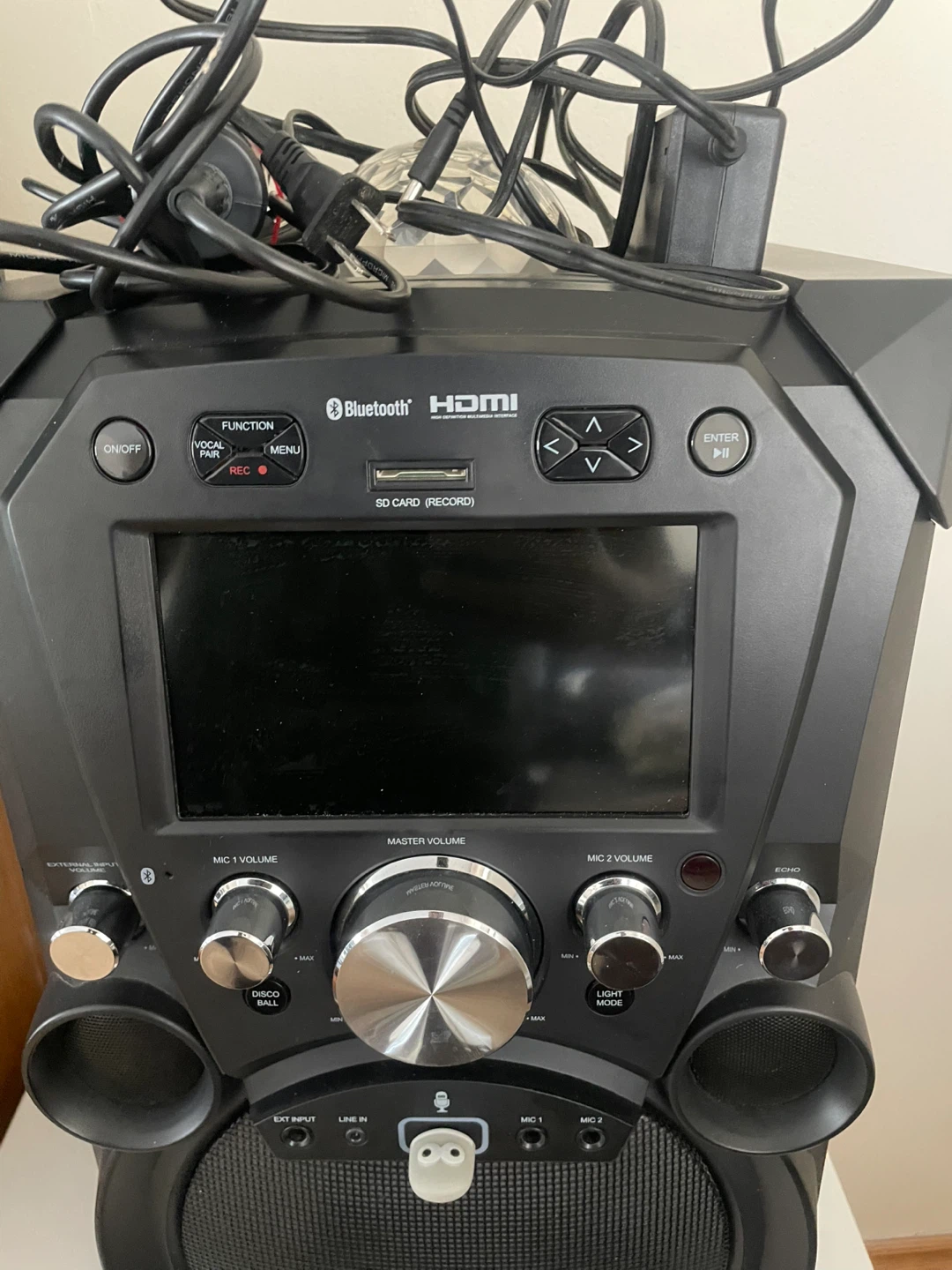 singing speaker machine/ karaoke machine - not battery power - photo 3