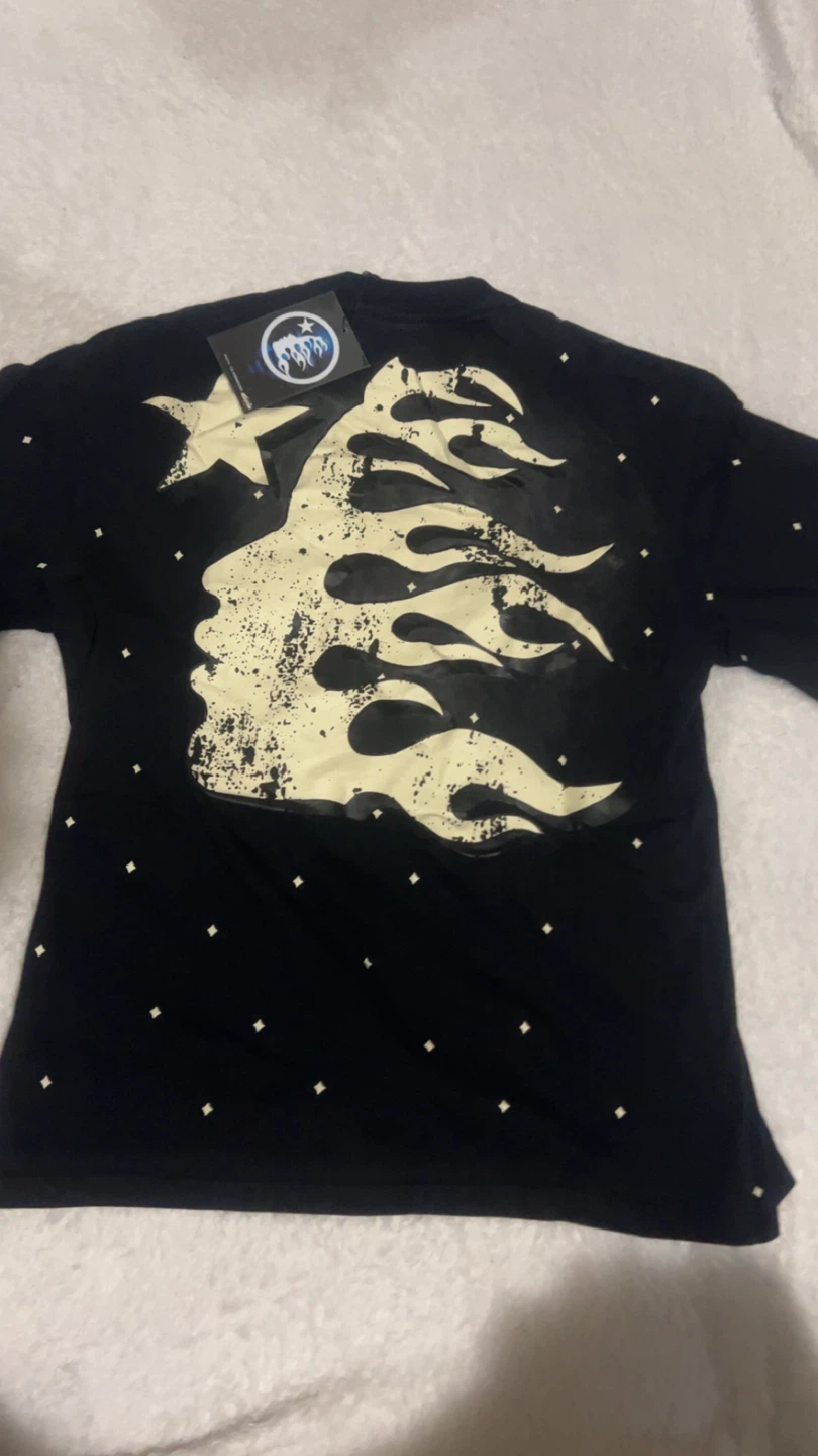 Hellstar Shirt Faith to Paradise Flame - Washed Black - photo 2
