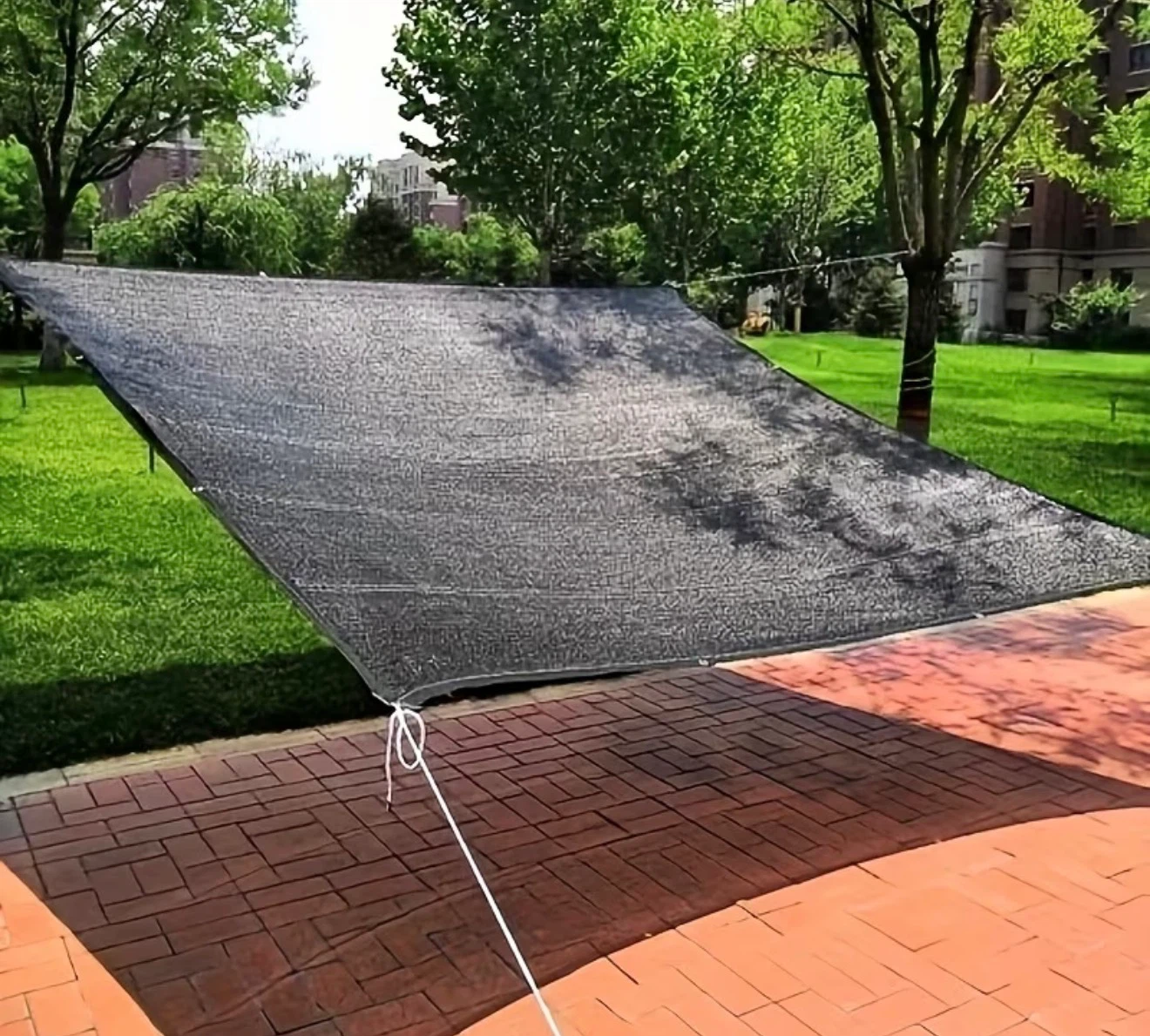 Black Shade for Patio/Garden, 2x3m
