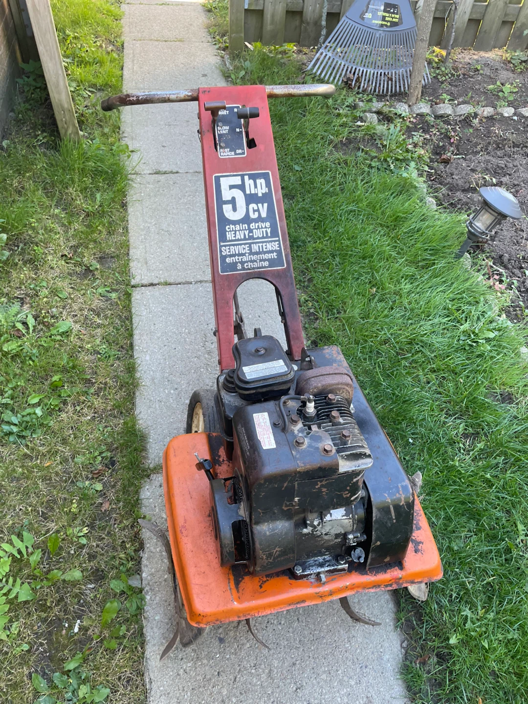 Garden Tiller/ cultivator & delivery (read description)