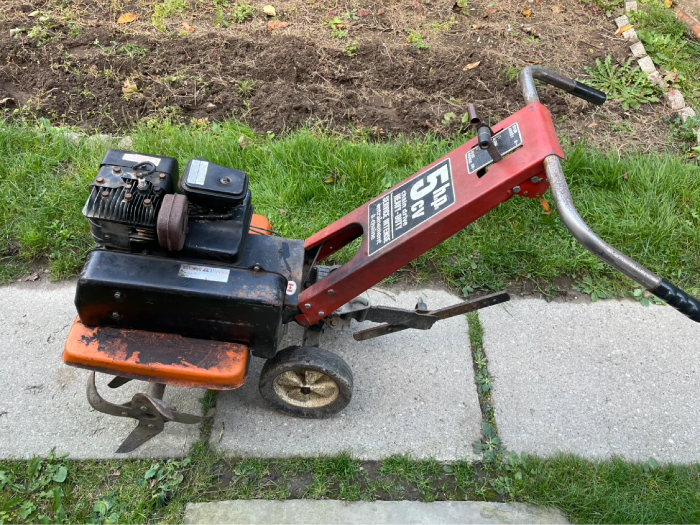 Garden Tiller/ cultivator & delivery (read description) - photo 4