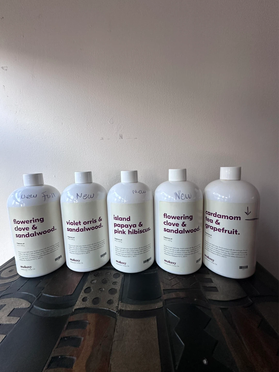 Soap or candle fragrance oils