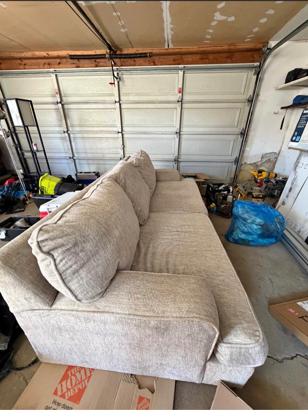 Light Beige Sofa - photo 2