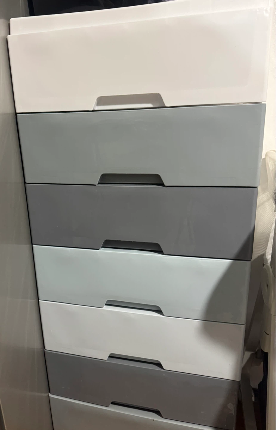 Plastic Drawer Storage Unit