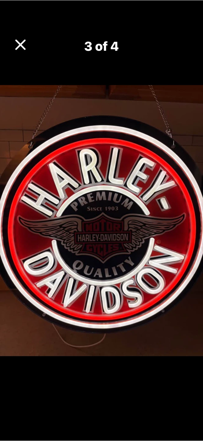 Harley Davidson Neon Sign - photo 2