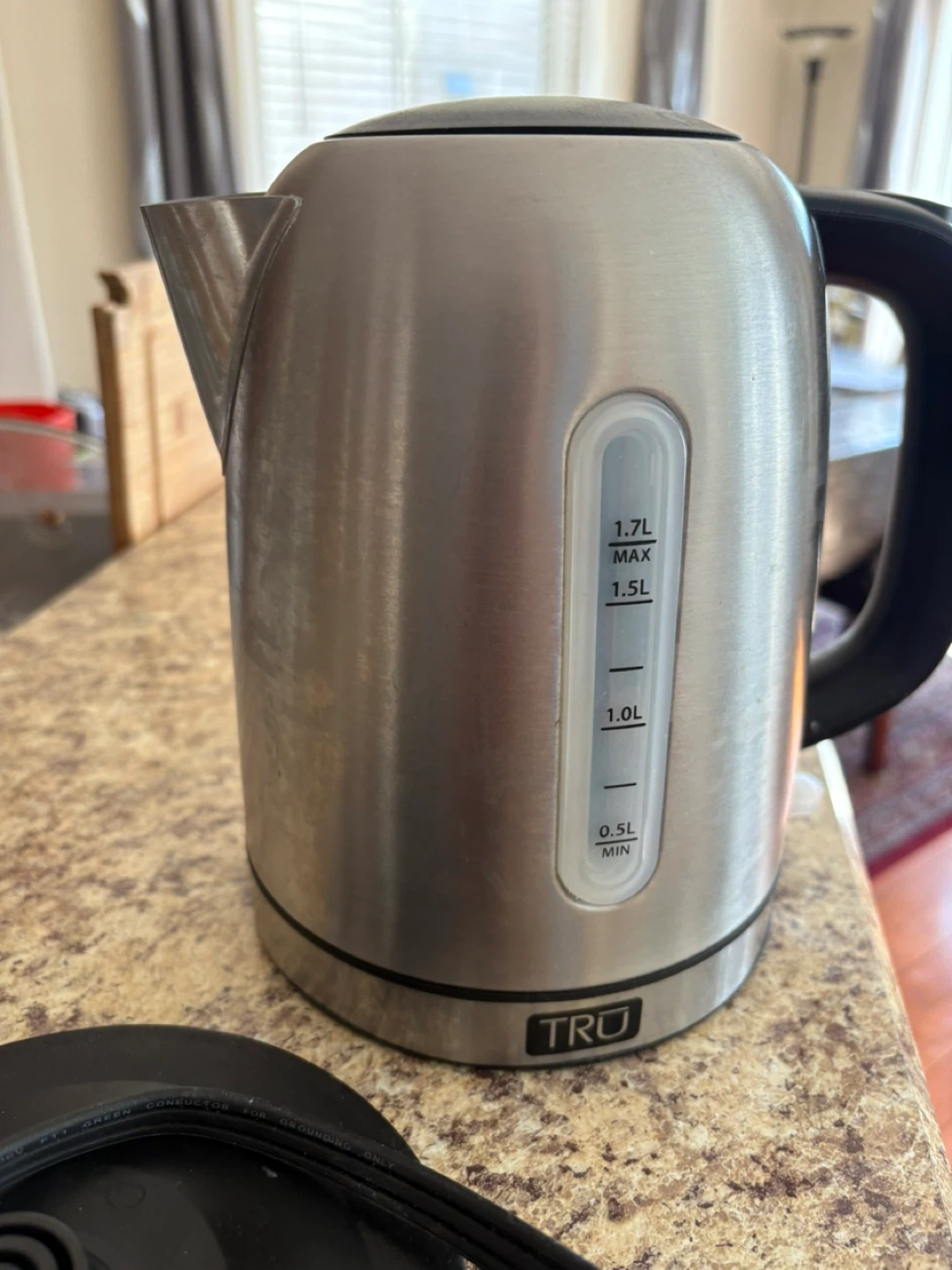 TRU Stainless Steel Electric Kettle - photo 2