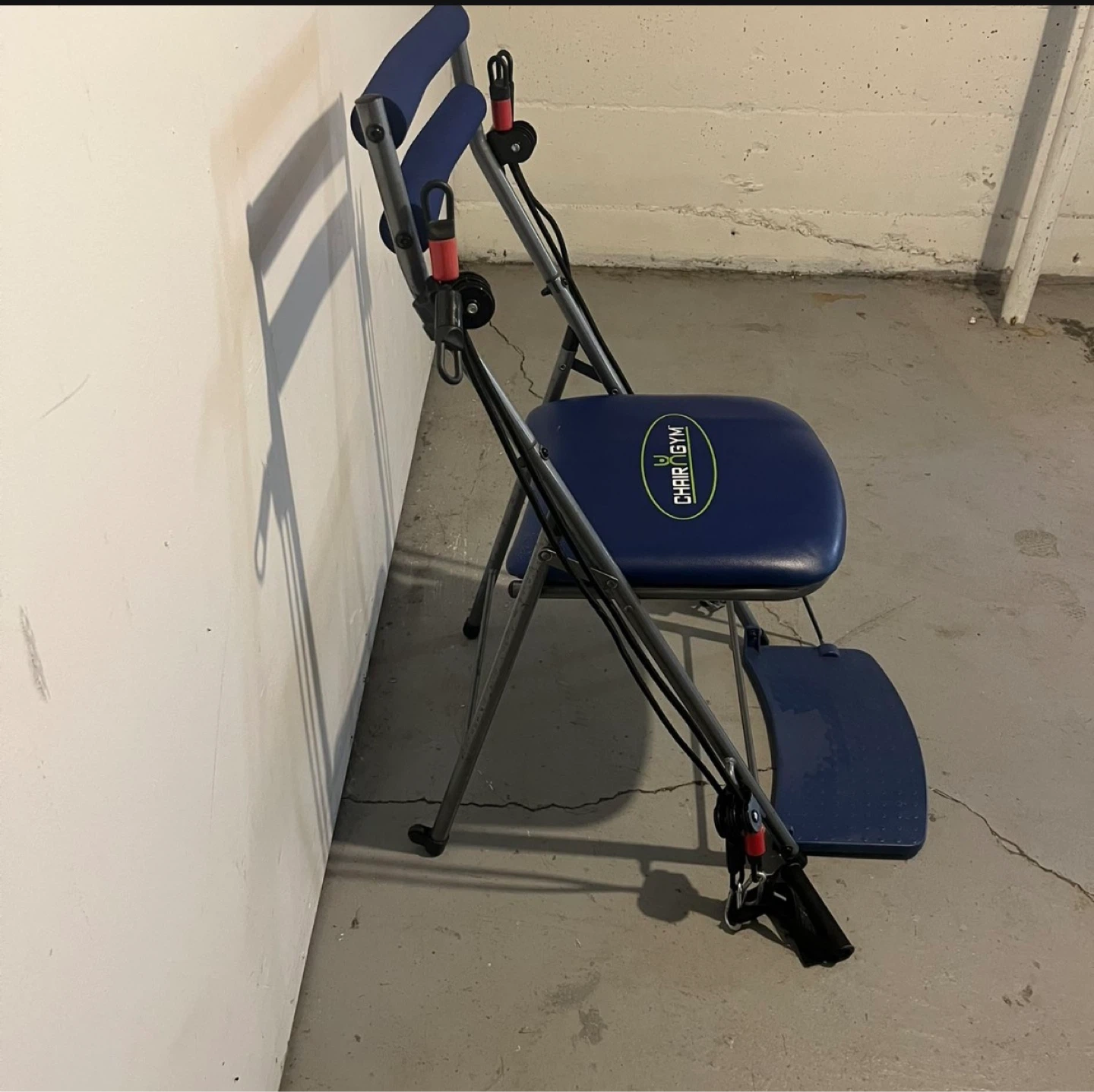 Chair Gym Home Fitness Chair with Resistance Bands