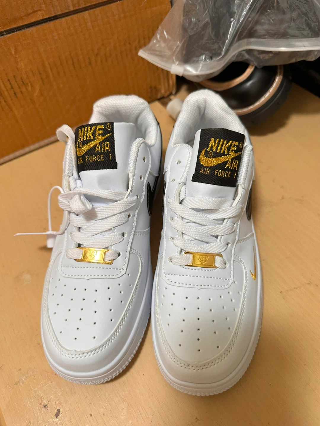 White Gold Sneakers - photo 2