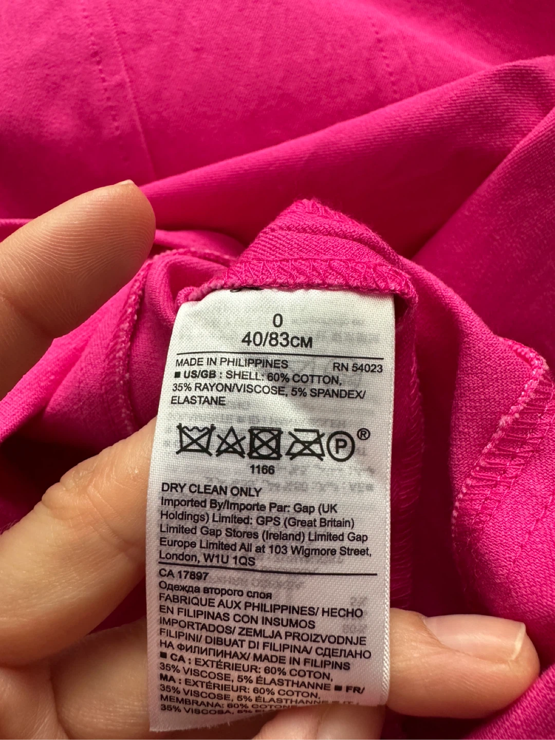 Banana Republic Pink Scalloped V-Neck Dress - photo 4