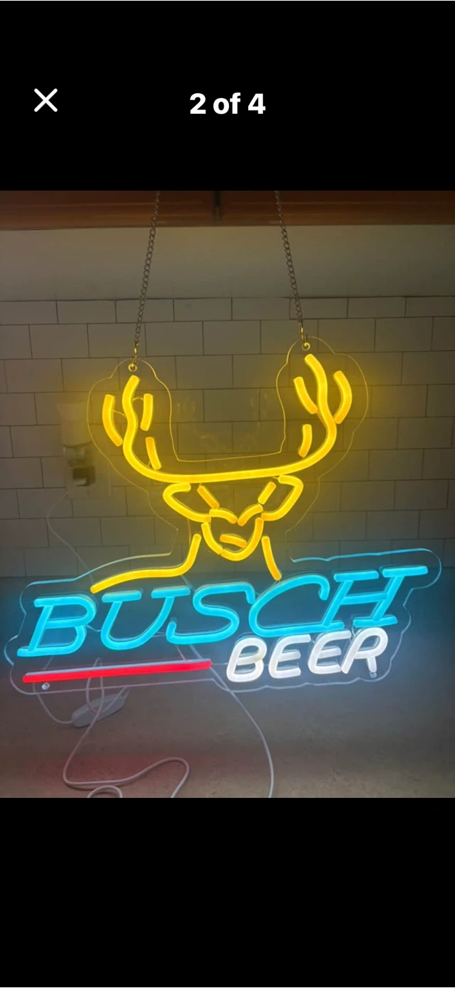 Busch Beer Neon Sign